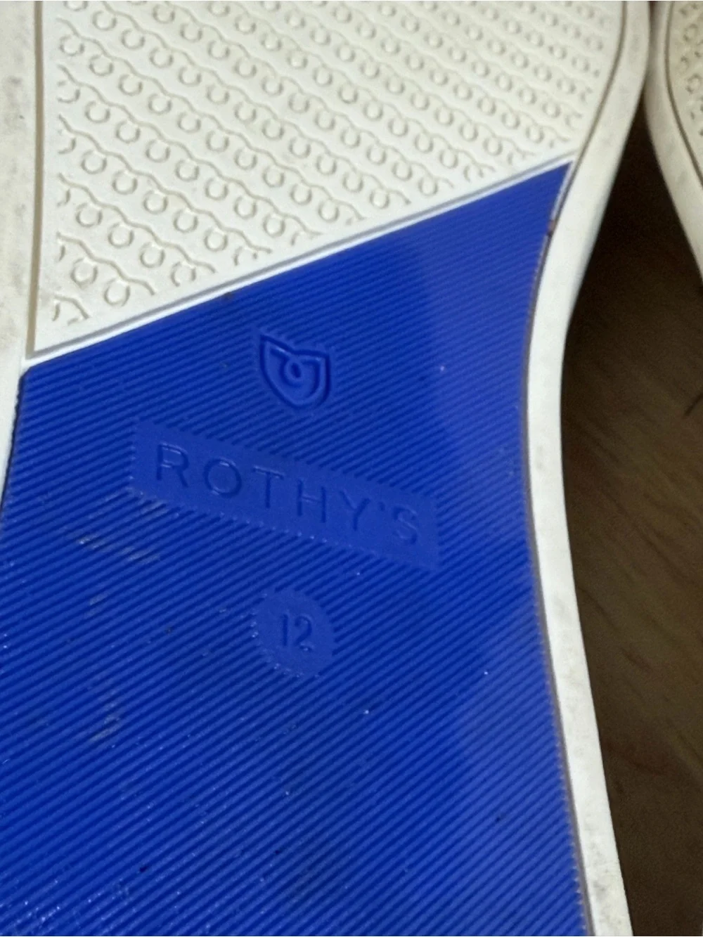 Rothy’s women’s Riviera Pinstripe shoes